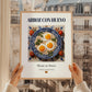Arroz con huevo – Spanish Rice Dish, Restaurant Poster, styled in a charming Paris street view