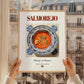 Salmorejo – Spanish Soup Dish, Bistro Still Life, styled in a charming Paris street view