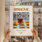 Armagnac – French Spirit Drink, Jazz Bar Poster, styled in a charming Paris street view