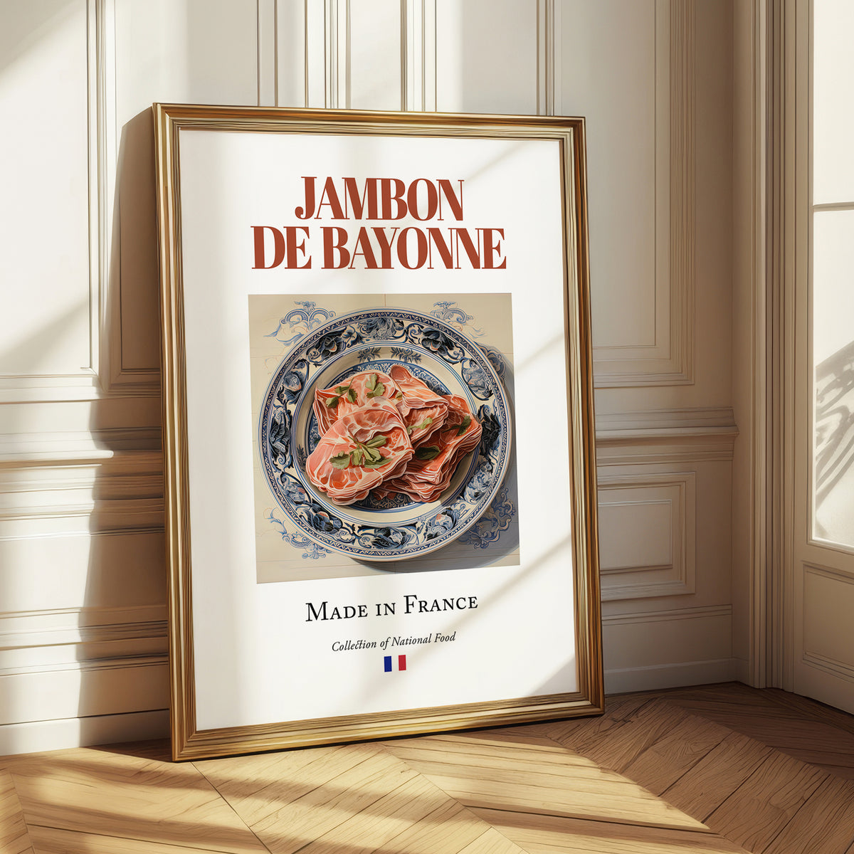 Jambon de Bayonne – French Meat Dish, Tavern Print