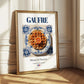 Gaufre – French Dessert Dish, Farmhouse Kitchen Print