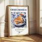 Croque-monsieur – French Dish, Bistro Print