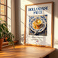 Hollandaise sauce – French Sauce Dish, Restaurant Still Life, no-text version framed in wood