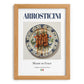Arrosticini – Italian Meat Dish, Restaurant Poster, set in oak frame