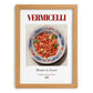 Vermicelli – Italian Pasta, Osteria Print, set in oak frame