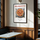 Pizza prosciutto – Italian Pizza, Trattoria Painting, clean layout with no caption