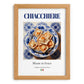 Chiacchiere – Italian Dessert Dish, Farmhouse Kitchen Poster, set in oak frame
