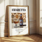 Amaretto – Italian Liqueur Drink, Cocktail Lounge Wall Decor