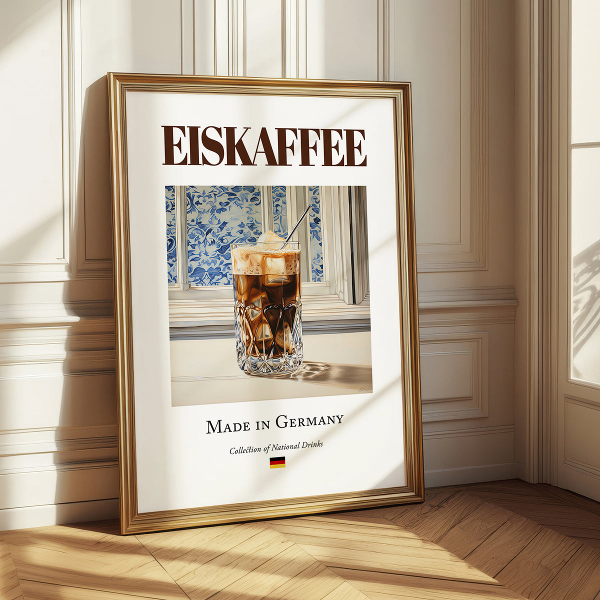 Eiskaffee – German Coffee, Espresso Bar Illustration