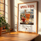 Apfelwein – German Cider Cider, Cider House Poster, no-text version framed in wood
