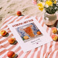 Strong Bitter – English Beer, Sports Bar Poster, unframed on coastal sand