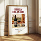 Ribera del Duero – Spanish Red Wine, Wine Bar Poster