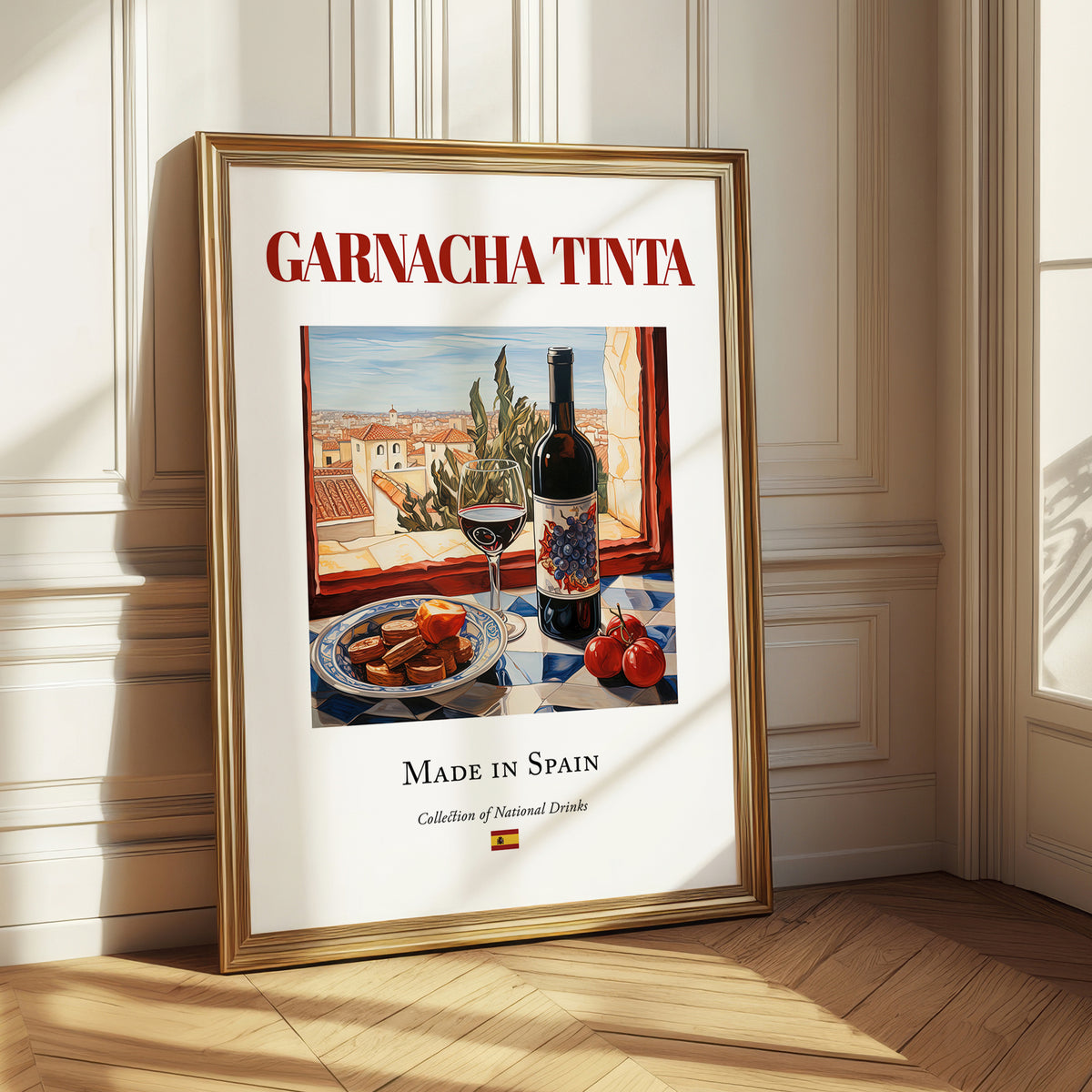 Garnacha tinta – Spanish Red Wine, Vinoteca Wall Art