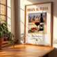 Rioja Alavesa – Spanish Red Wine, Vineyard Terrace Print, no-text version framed in wood