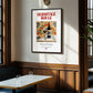 Hermitage rouge – French Red Wine, Vinoteca Poster, clean layout with no caption
