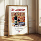 Chambertin – French Red Wine, Wine Bar Painting
