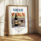Volnay – French Red Wine, Vineyard Terrace Poster
