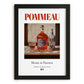 Pommeau – French Liqueur Drink, Sky Bar Poster, in sleek black frame