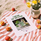 Crème de menthe – French Liqueur Drink, Cocktail Lounge Painting, unframed on coastal sand