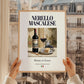 Nerello Mascalese – Italian Red Wine, Tasting Room Wall Art, styled in a charming Paris street view