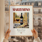 Marzemino – Italian Red Wine, Vinoteca Print, styled in a charming Paris street view