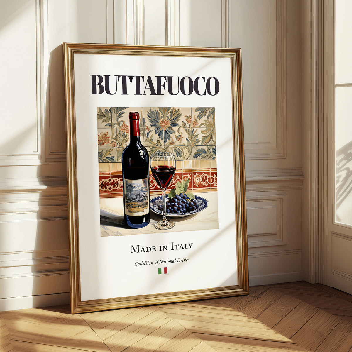 Buttafuoco – Italian Red Wine, Bodega Print