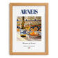 Arneis – Italian White Wine, Tasting Room Wall Art, set in oak frame