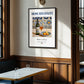 Moscato d'Asti – Italian Dessert Wine, Vineyard Terrace Wall Art, clean layout with no caption