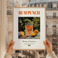 Rum Punch – Jamaican Cocktail Drink, Rooftop Terrace Wall Decor, styled in a charming Paris street view
