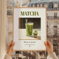Matcha – Japanese Tea, Tea House Still Life, styled in a charming Paris street view