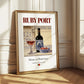 Ruby Port – Portuguese Dessert Wine, Wine Bar Print