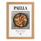 Paella – Spanish Dish, Restaurant Wall Art, set in oak frame