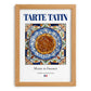 Tarte Tatin – French Dessert Dish, Tavern Poster, set in oak frame