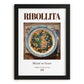 Ribollita – Italian Soup Dish, Food Bar Print, in sleek black frame