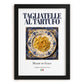Tagliatelle al Tartufo – Italian Pasta, Osteria Still Life, in sleek black frame