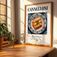 Cannelloni – Italian Pasta, Trattoria Poster, no-text version framed in wood