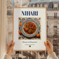 Nihari – Pakistani Soup Dish, Café Painting, styled in a charming Paris street view