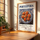 Poffertjes – Dutch Dessert Dish, Bistro Poster, no-text version framed in wood