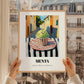 Gelato Menta – Italian Café on the Corner, Gelato Painting, styled in a charming Paris street view