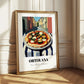Pizza Ortolana – Italian Café on the Corner, Pizza Poster