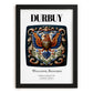 Durbuy, Belgium – Travel Poster, in sleek black frame