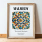 Malmedy, Belgium – Travel Print, in wooden frame leaning on the floor