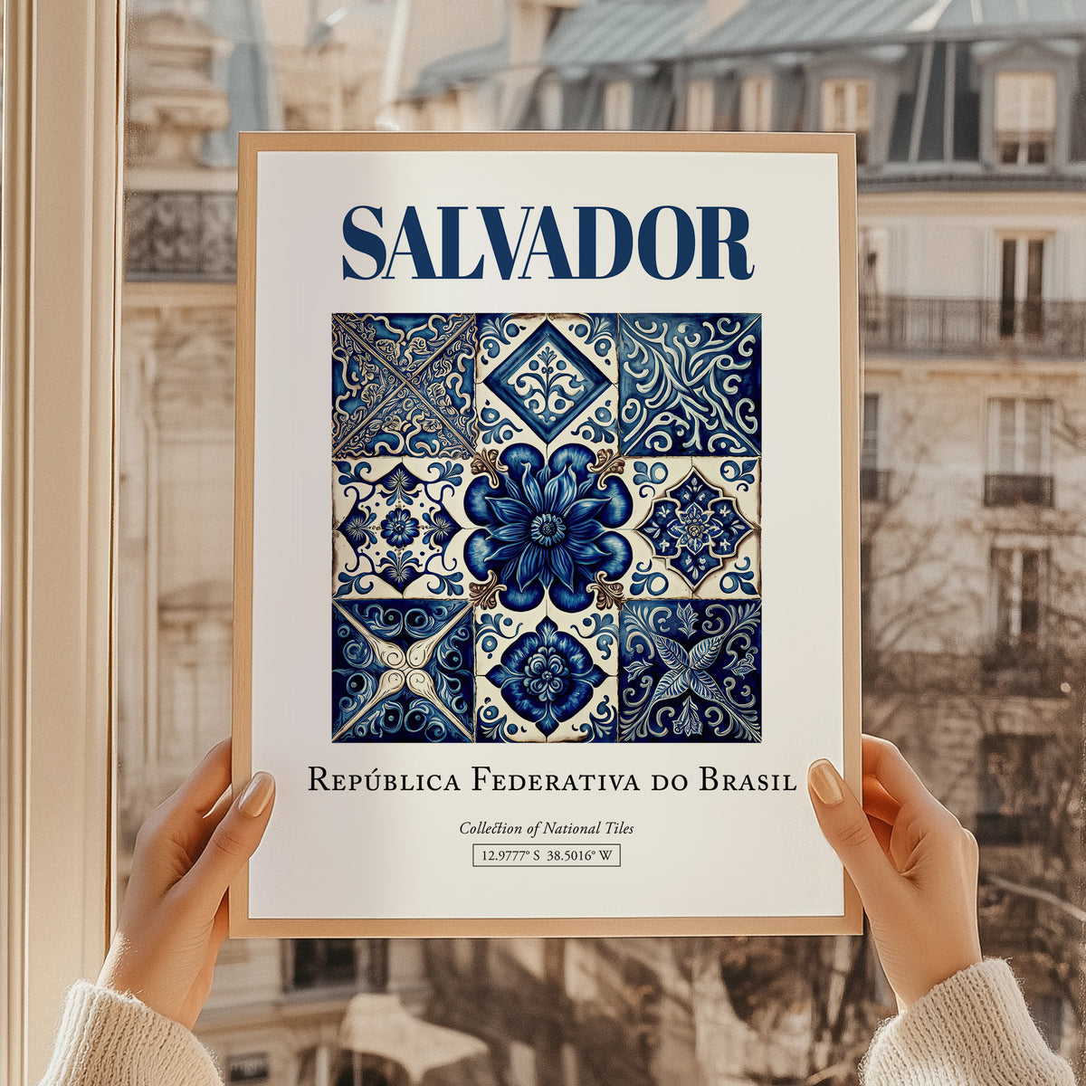 Salvador, Brasil – Architectural Travel Art