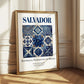 Salvador, Brasil – Architectural Travel Art, styled in a charming Paris street view