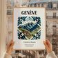 Genève, Switzerland – Vintage Travel Poster