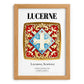 Lucerne, Switzerland – Historic Cities Art Print, set in oak frame
