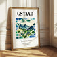 Gstaad, Switzerland – Wanderlust-Inspired Poster, styled in a charming Paris street view