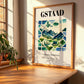 Gstaad, Switzerland – Wanderlust-Inspired Poster, clean layout with no caption