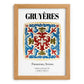 Gruyères, Switzerland – Travel Print, set in oak frame