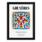 Gruyères, Switzerland – Travel Print, in sleek black frame